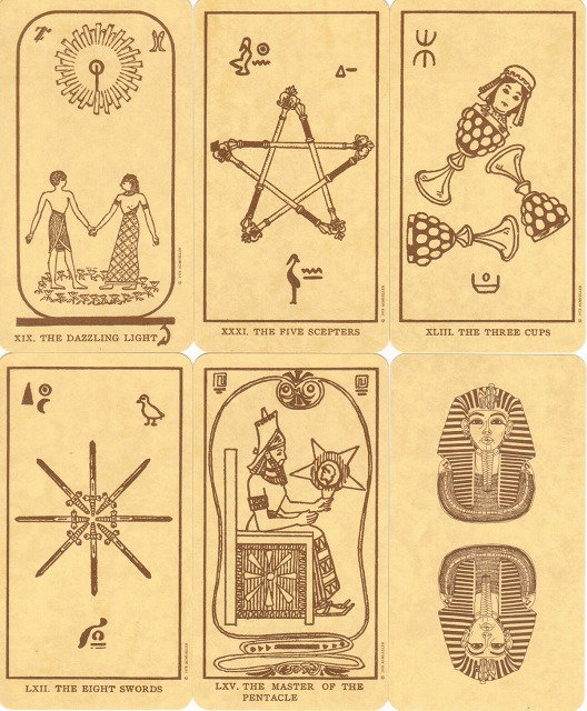 エジプティアンタロットデッキ （U.S.GAMES）（ベルギー印刷