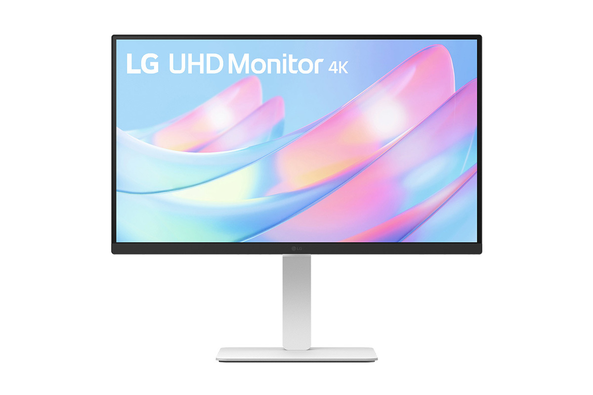 LG、実売5万円以下の27インチ4K液晶モニター「27US550-W」。色域DCI-P3