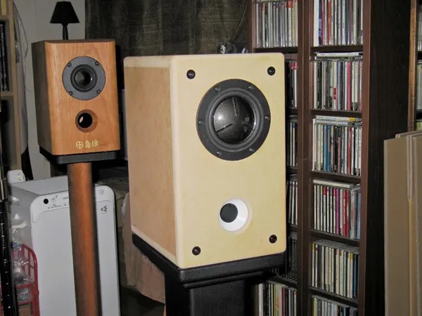 10cmDSS振動板」島津スピーカーの特別試聴会、オーディオユニオン