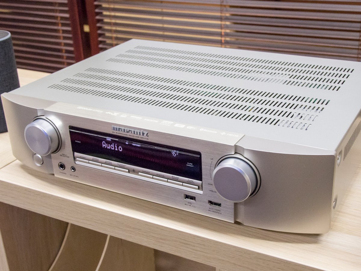 マランツ、市場シェアNo.1の“薄型”AVアンプが「NR1710」へ刷新