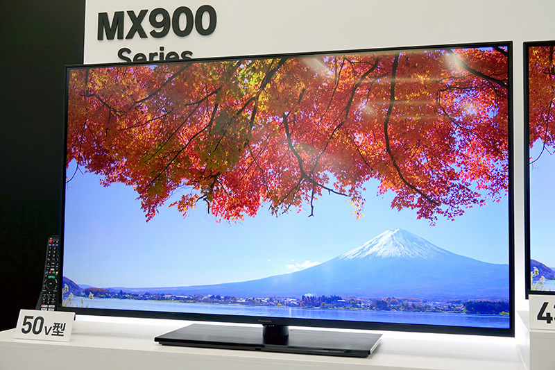 パナソニック、4K液晶ビエラ新ミドル機「MX900」。直下型分割駆動で
