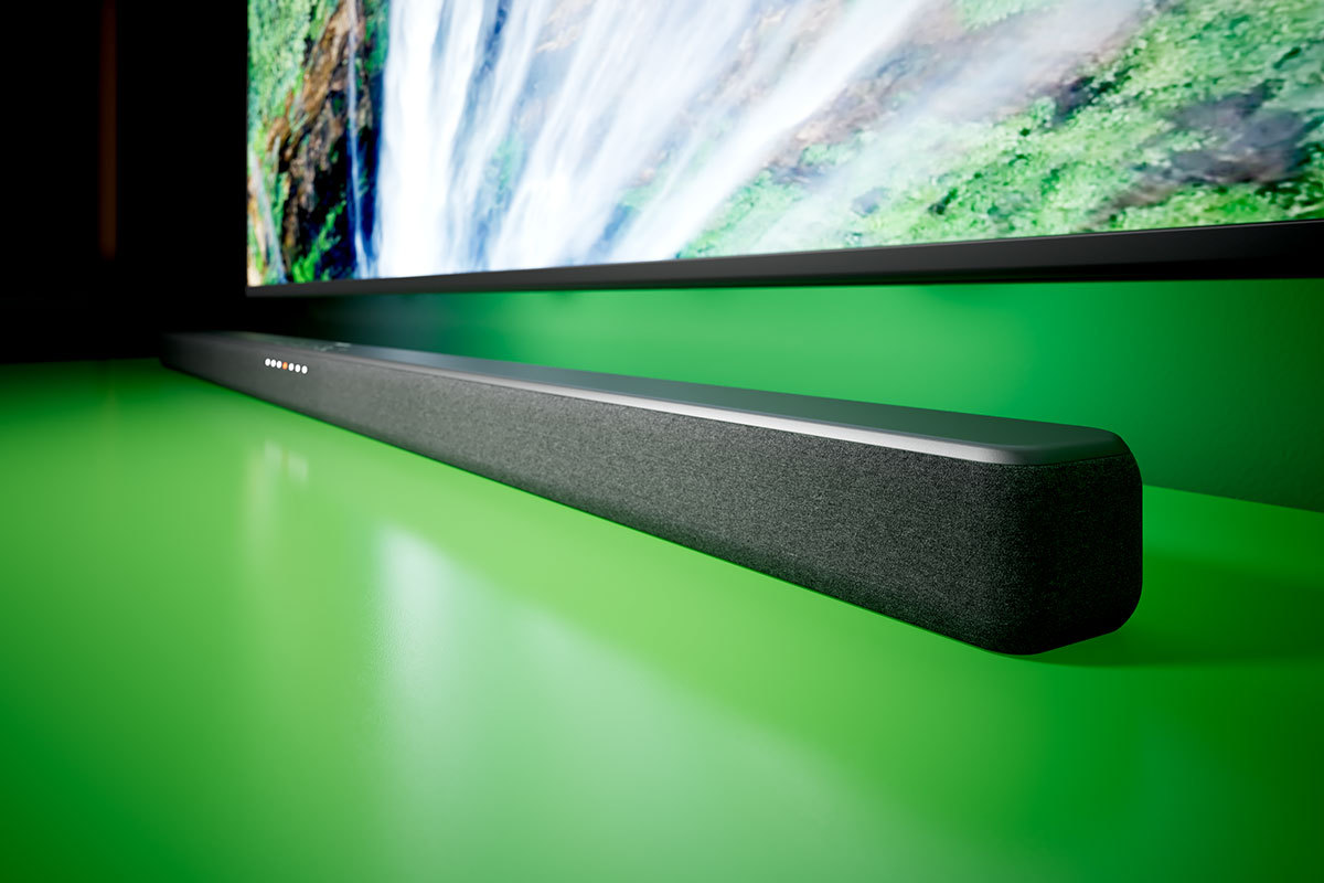 フィリップス史上極細” のスリムなサウンドバー 「TAB6309」。最大27