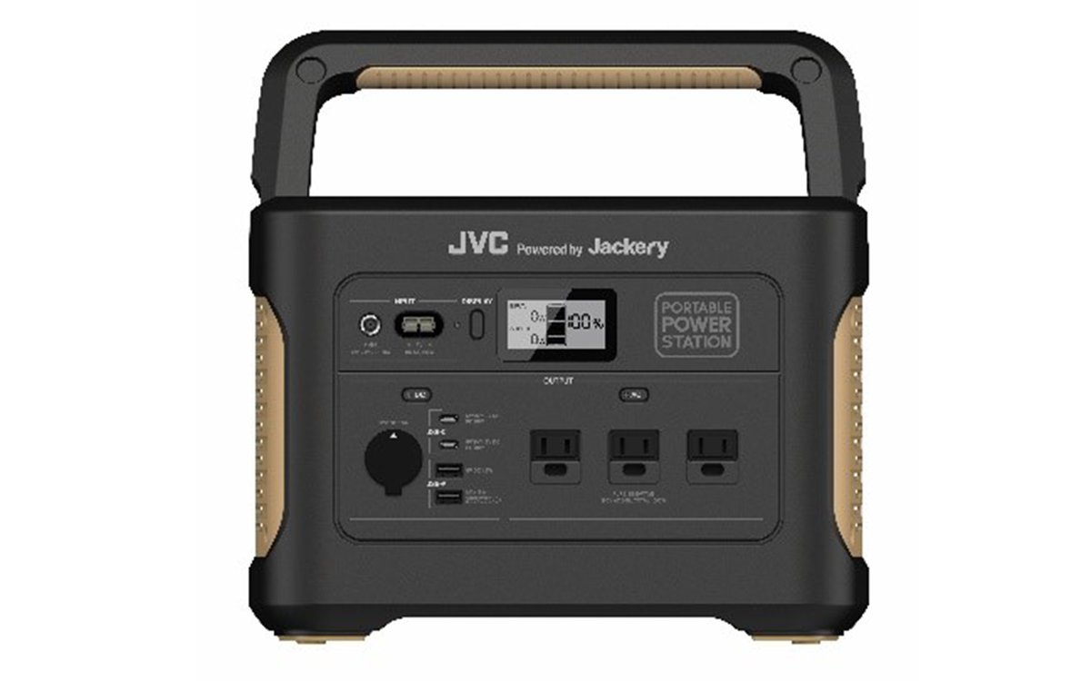 JVC、最大出力2,000Wのポータブル電源「BN-RB10」。ソーラーパネル「BH