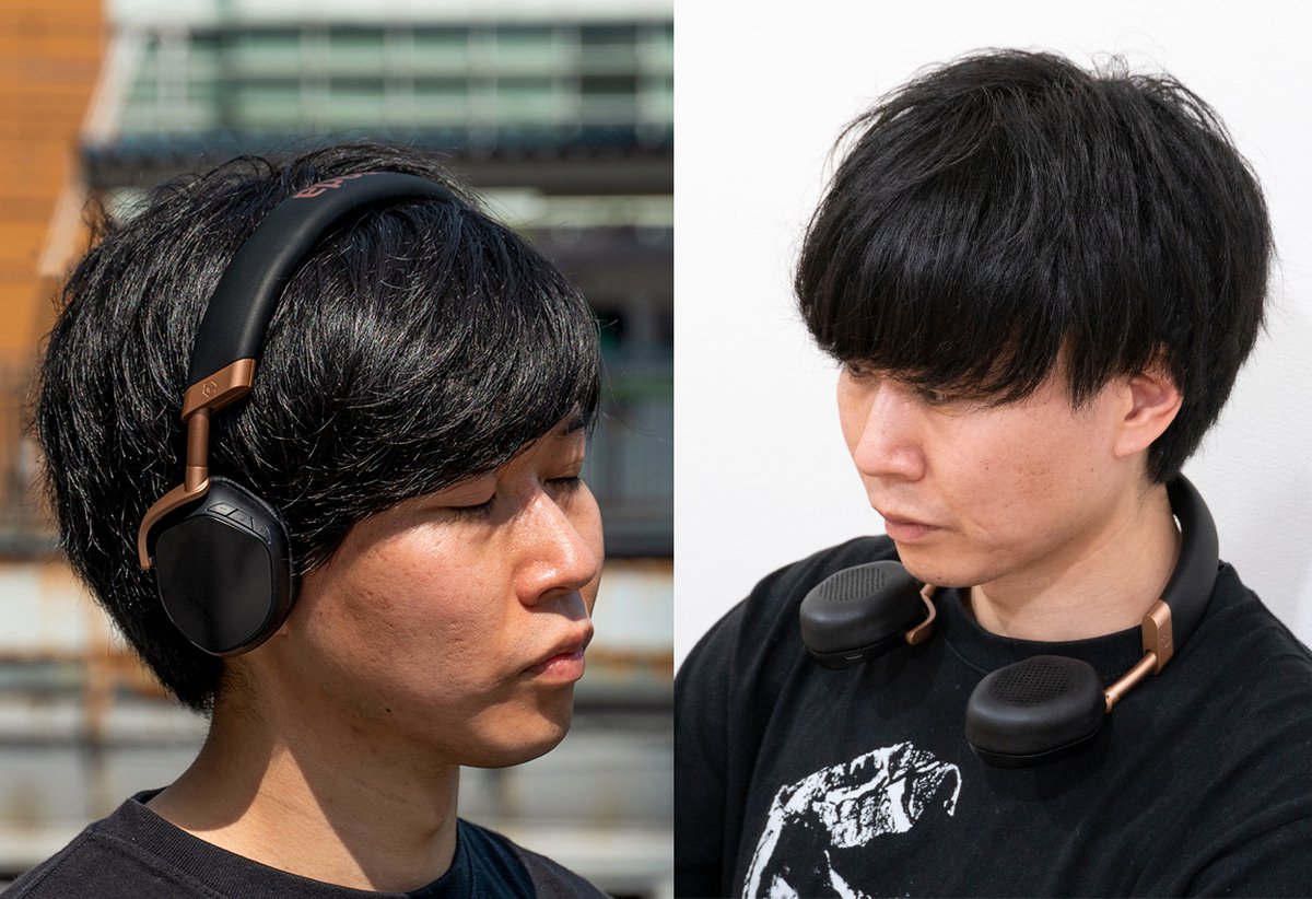 BTヘッドホン×ネックスピーカー。攻めまくりのV-MODA「S-80」が想像