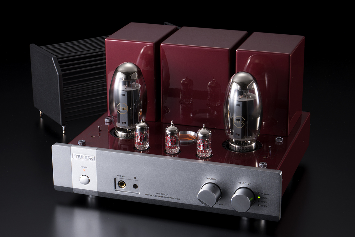 スッキリ抜けのよい現代的な表現。TRIODEの真空管アンプ「TRV-A150XR