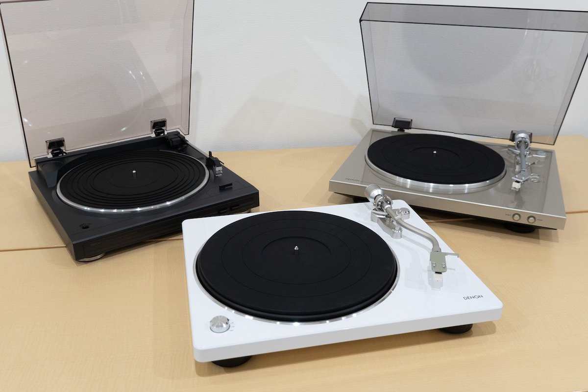 初めてのレコードプレーヤーならデノンがおすすめ！ お手頃3モデルの