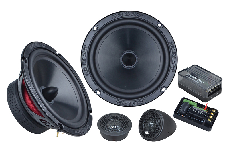 GROUND ZERO、フェイズプラグ採用の車載2ウェイコンポーネント