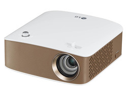 LG、LEDプロジェクター“Minibeam”にバッテリー内蔵モデル。超短焦点