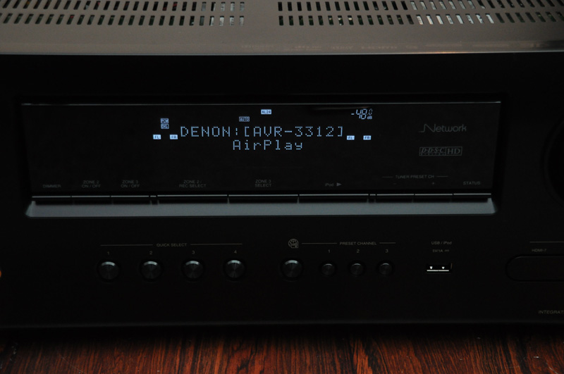 画像4 - デノンAVアンプ「AVR-3312」徹底攻略 － 【第1回】AirPlayの
