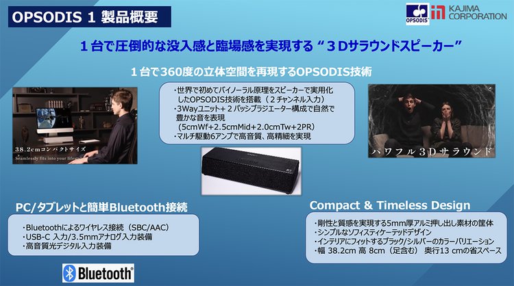 画像1 - 脳が “バグる” 立体音響体験。クラファンで1億円を突破、鹿島