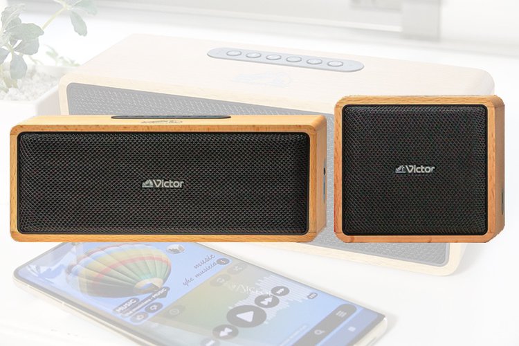 ビクター「SP-WS02BT」「SP-WM01BT」レビュー。木のぬくもりと「本物の