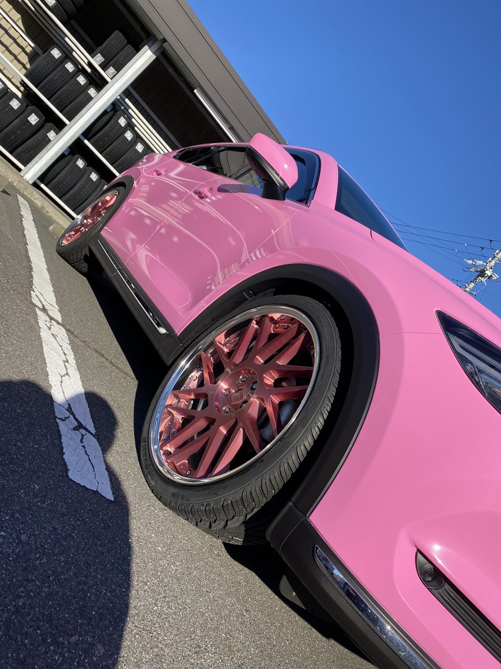 CX-8×LEON HARDIRITT Zenith Geist | タイヤはピットイン