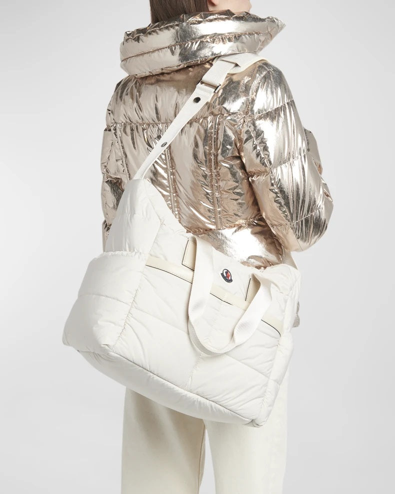 お取り寄せ】『MONCLER』モンクレール マザーズバッグ -ライトベージュ