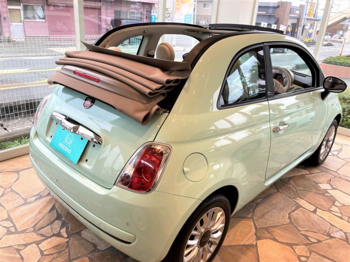 ミントグリーンの500C | BLOG | Car PICCOLO by AUTOSPEC