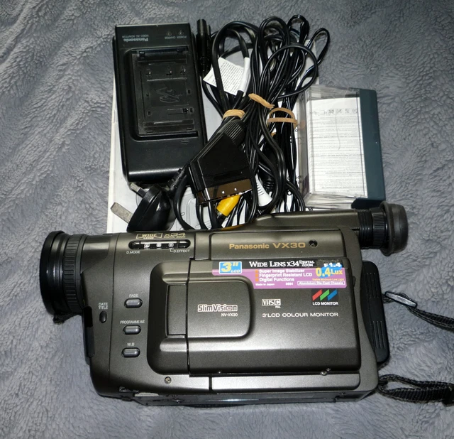 PANASONIC NV-VX30 SLIM Vision Mini Dv Camcorder & Charger £21.00
