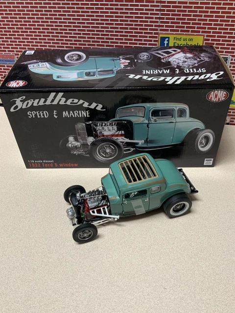 1/18 GMP / Acme 1932 Ford 5 Window Southern Speed & Marine Altered