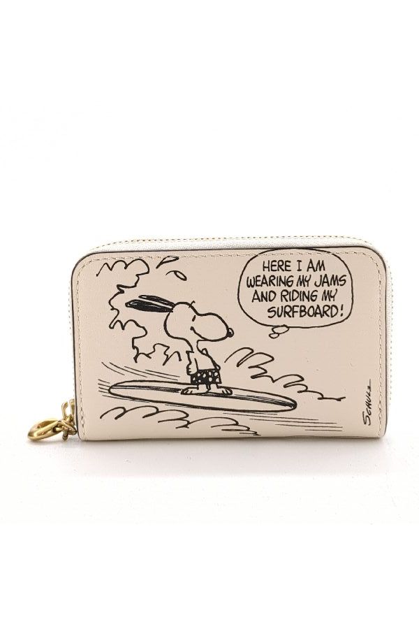 COACH X PEANUTS サーフスヌーピー が目を惹くカードケースのご紹介