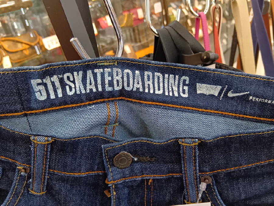 levis×NIKE】511 SKATEBOARDING COLLECTIONのデニムセットアップが入荷