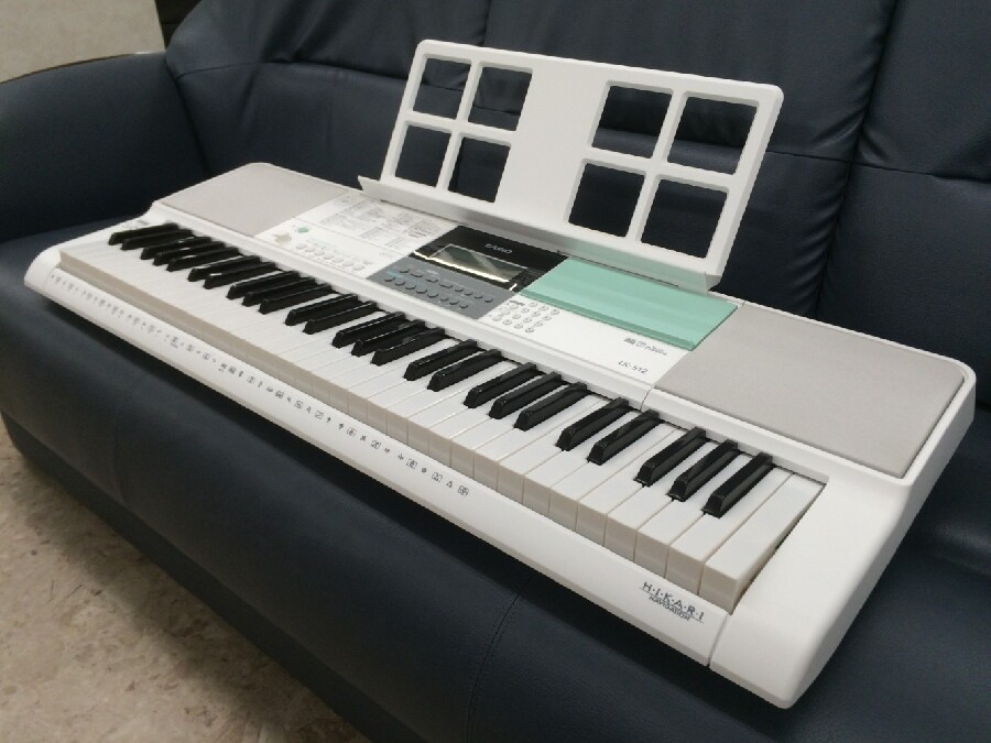 CASIO (ｶｼｵ) LK-512 光ナビゲーションキーボード 入荷しました