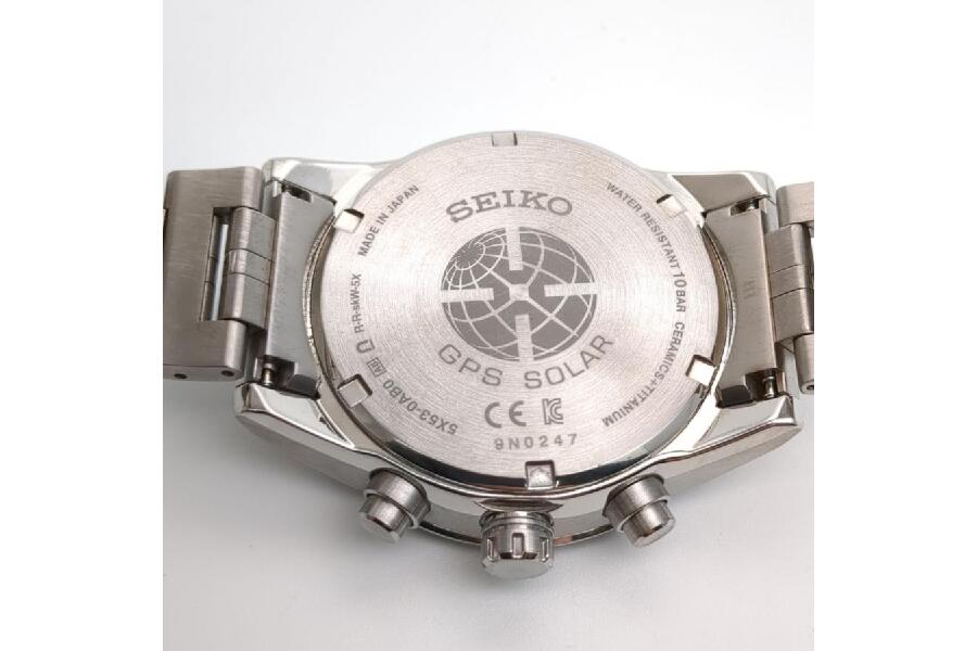 セイコー アストロン SBXC003 5X53-0AB0 チタン 黒文字盤 GPSソーラー