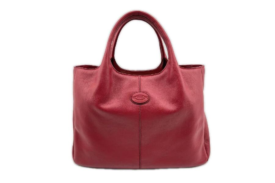 TOD'S レッドハンドバッグ 魅惑のヴィンテージ感 #入荷しました
