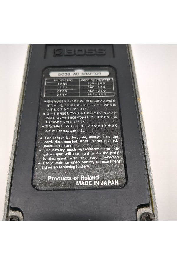 BOSS エフェクター ODー1 シリアル0000（おそらく40周年記念モデル