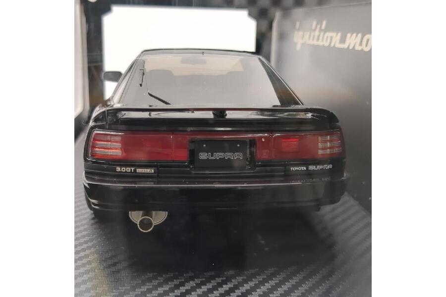 gnition model 1/18 TOYOTA SUPRA 3.0GT turbo A MA70 1735 ブラック 1
