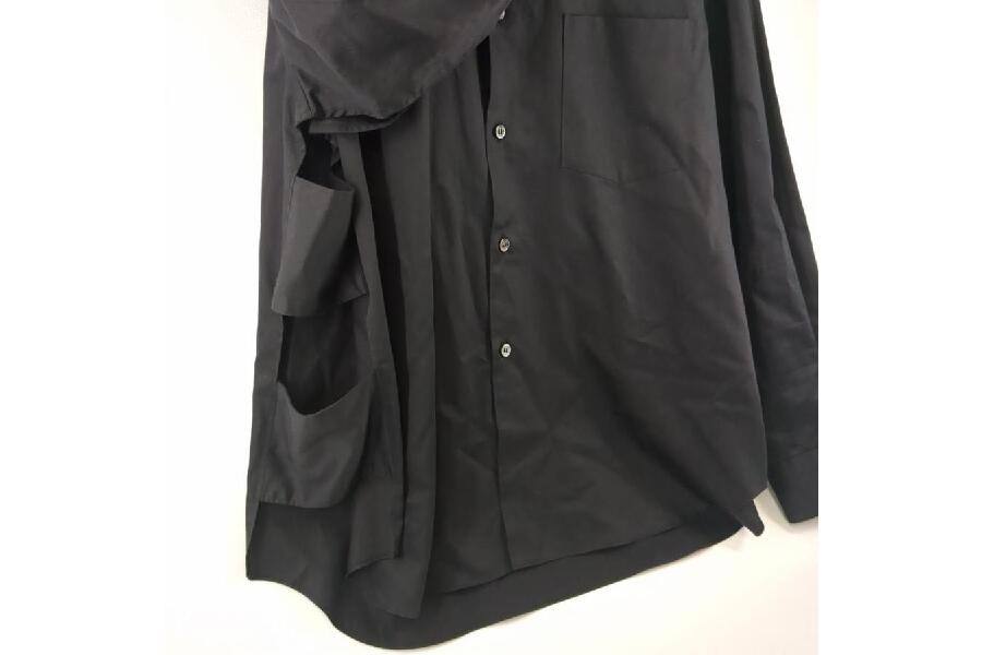 中古】 COMME des GARCONS HOMME PLUS 長袖シャツ メンズ ブラック