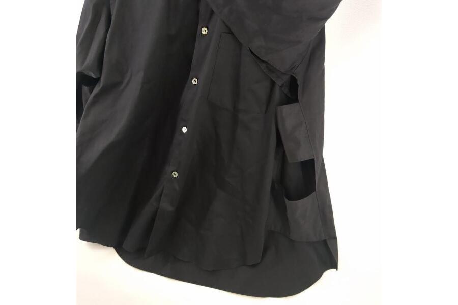 中古】 COMME des GARCONS HOMME PLUS 長袖シャツ メンズ ブラック