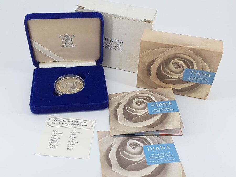 ダイアナ妃追悼記念メモリアルコインを買取入荷致しました。｜2022年05