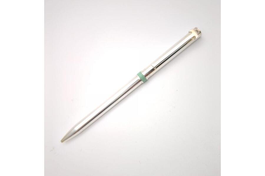 ティファニー ボールペン Tクリップ USA 回転式 インク残有 袋 箱