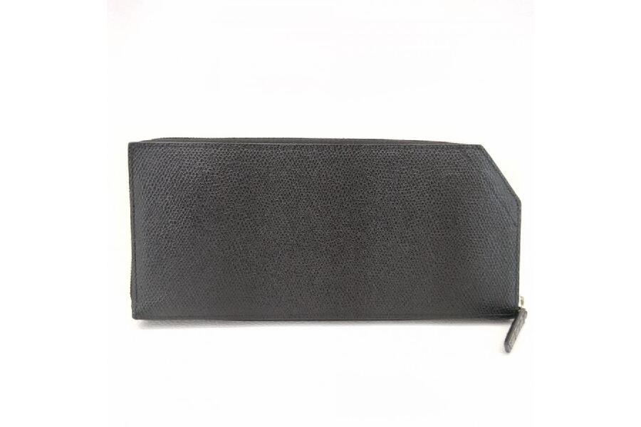 カミーユフォルネ 長財布 ファスナー アリゲーター カーフスキン