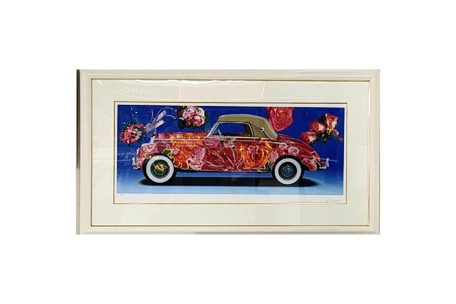 真作保証 ヒロ ヤマガタ シルクスクリーン アースリーパラダイス