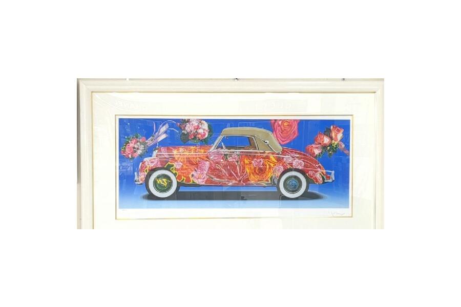 真作保証 ヒロ ヤマガタ シルクスクリーン アースリーパラダイス