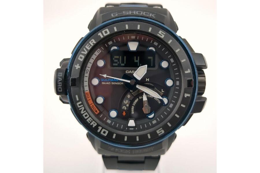 カシオ ガルフマスター G-SHOCK GWN-Q1000MC ソーラー充電 マルチ