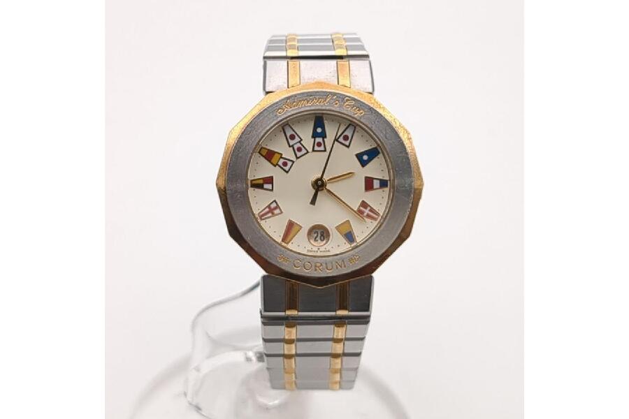 保証付 コルム アドミラルズカップ 39.610.21 V-52 クオーツ