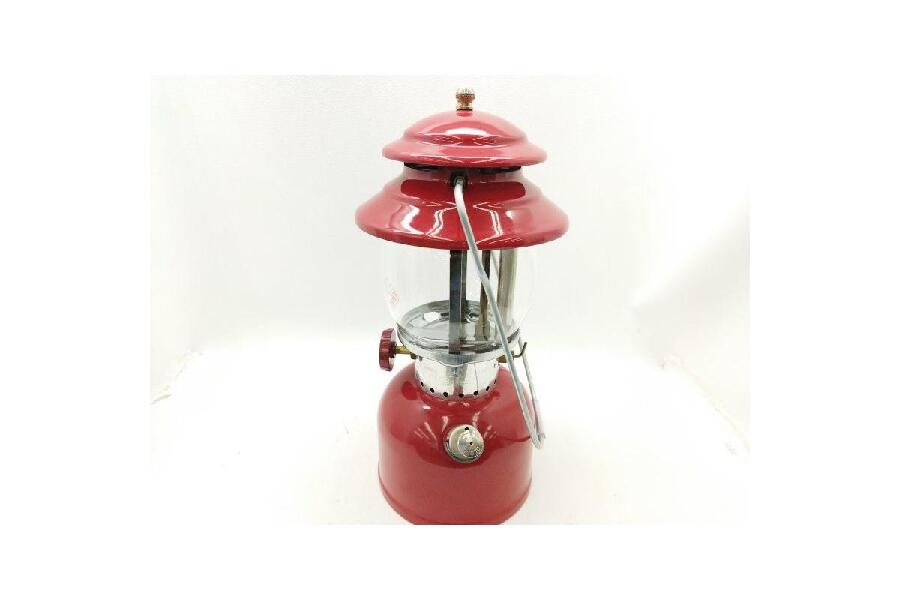 Coleman ホワイトガソリンランタン 200A ホワイトボーダー 冊子・箱付