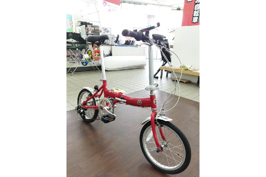 車に積んでお出かけ！おしゃれミニ折り畳み自転車! FIAT 折り畳み