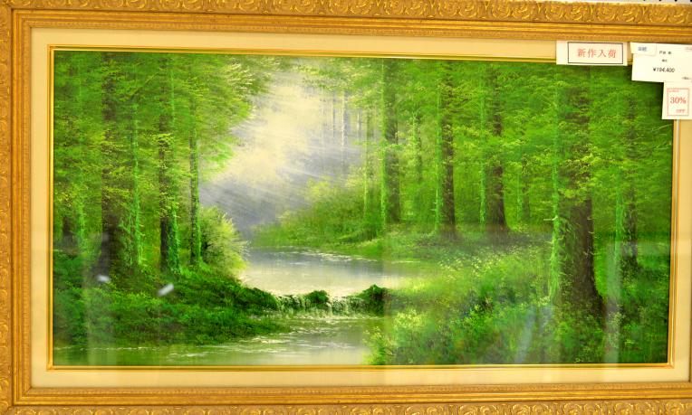 原画油絵大集合！！！ 守山市のおみやげに！お部屋満開！ 「菜の花畑