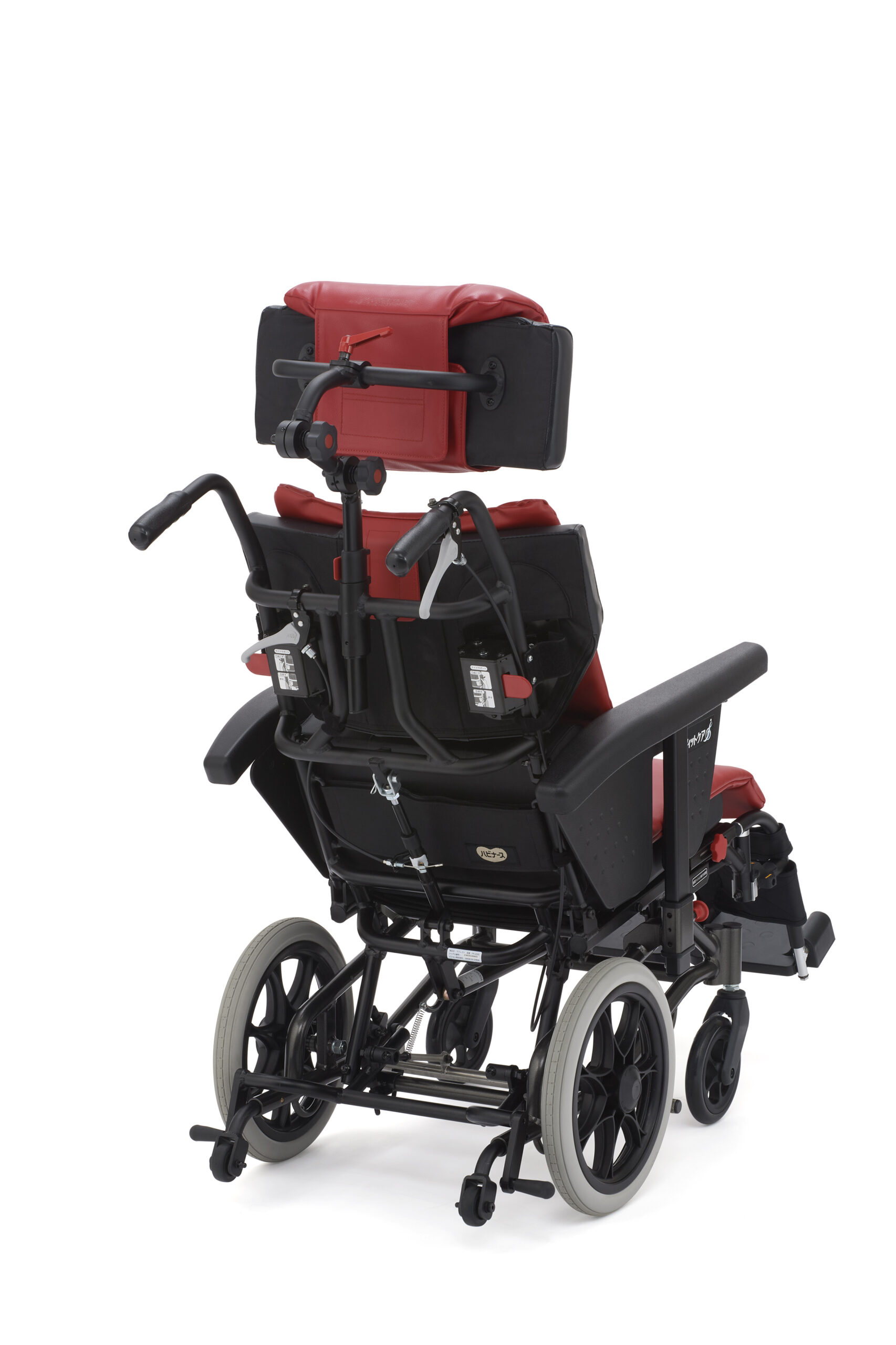 座位保持ティルトリクライニング ラクレスト® 介助ブレーキ付 PR