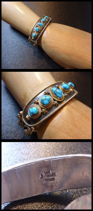 ナバホ Gary・Reeves ゲーリー・リーブス 14金Gold＆キャンデラリア