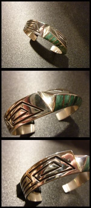 ナバホ Lonn・Parker ロン・パーカー インレイ&オーバレイ ブロッケン