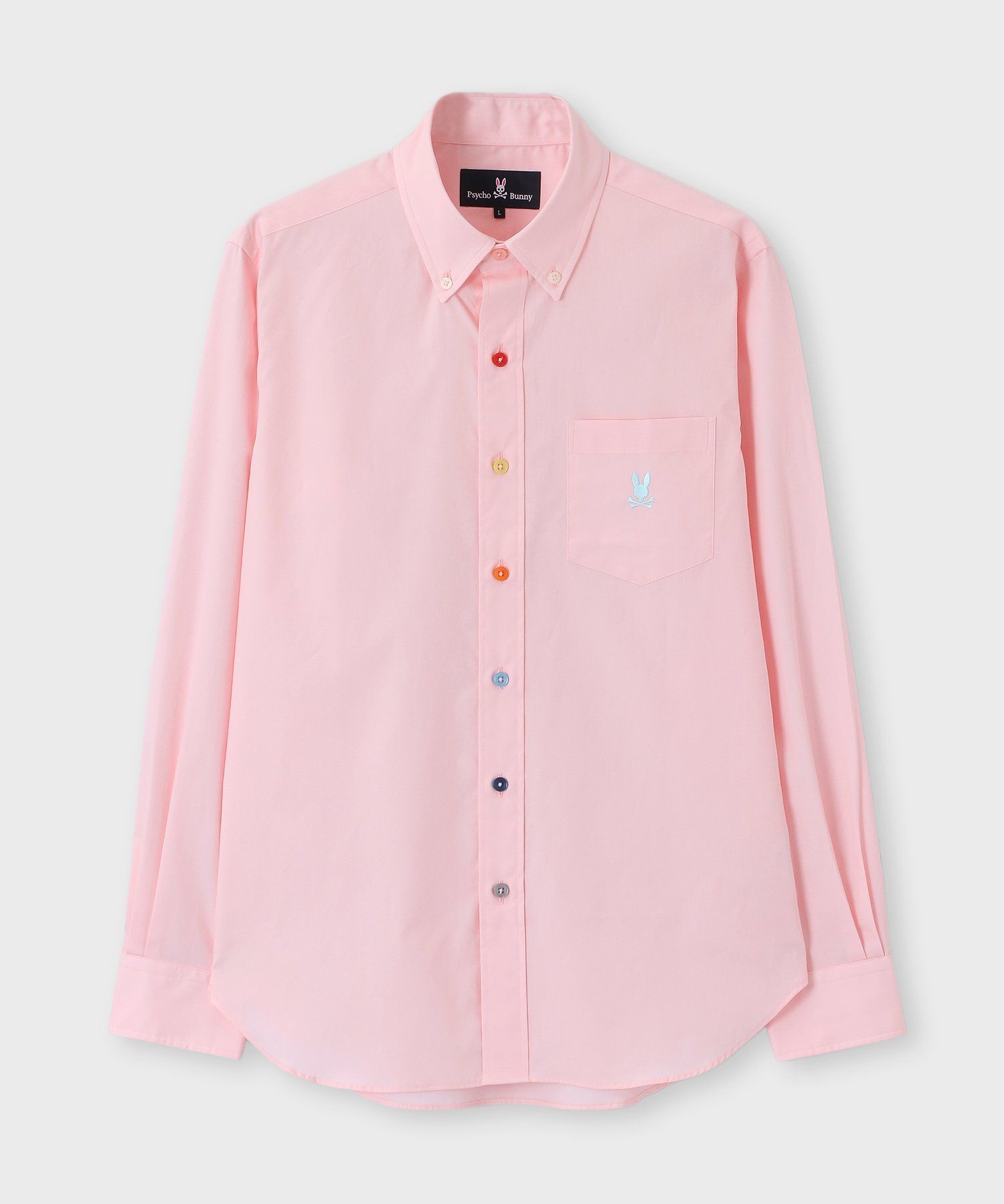 マルチカラーボタン ブロード シャツ｜Psycho Bunny｜サイコバニー