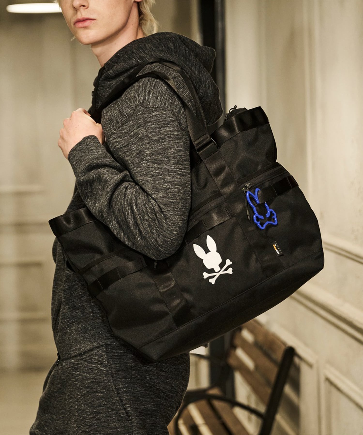 CORDURA fabric トートバッグ｜Psycho Bunny｜サイコバニー 公式