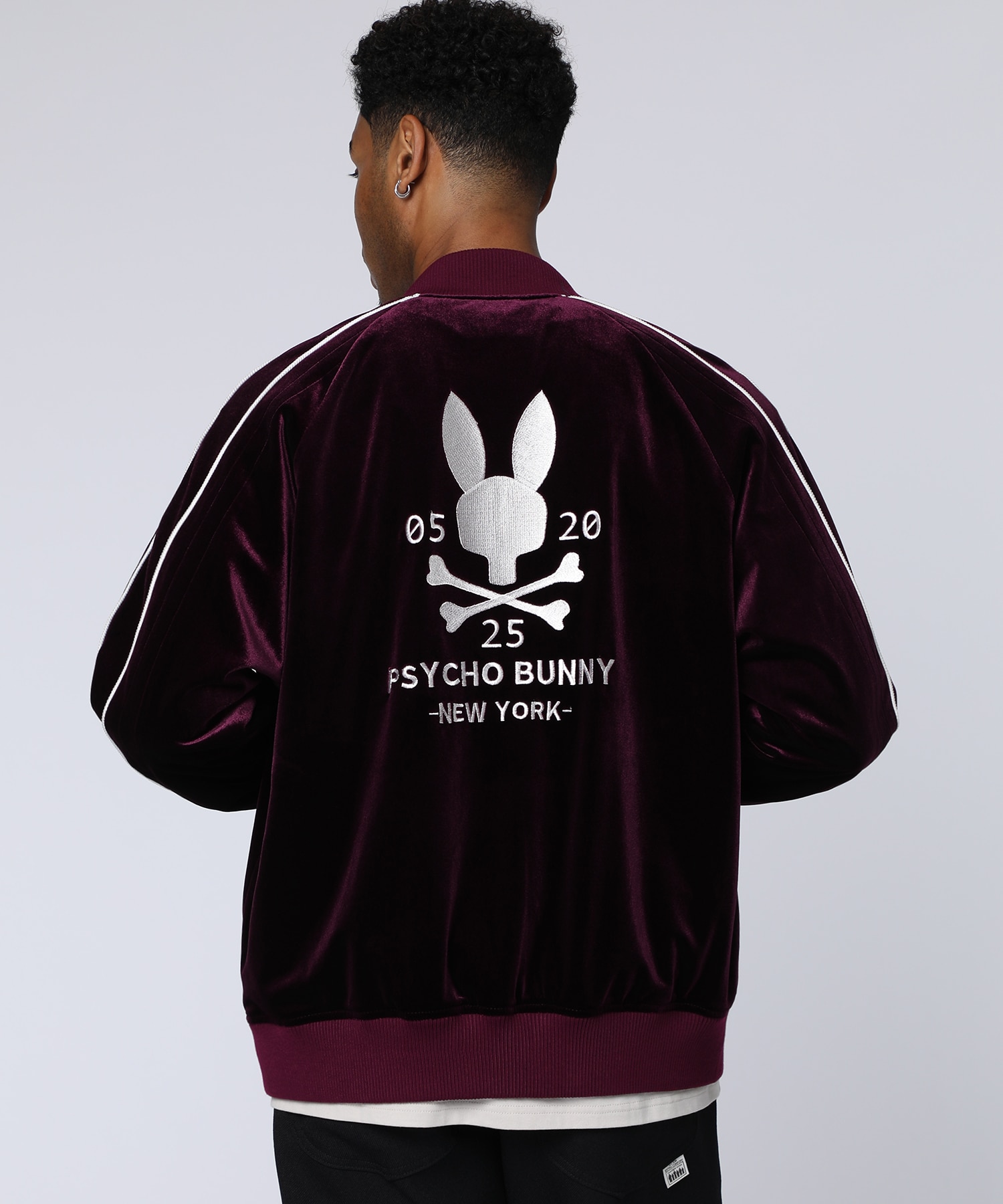 SKOOKUM ベロアスカジャン｜Psycho Bunny｜サイコバニー 公式ブランド