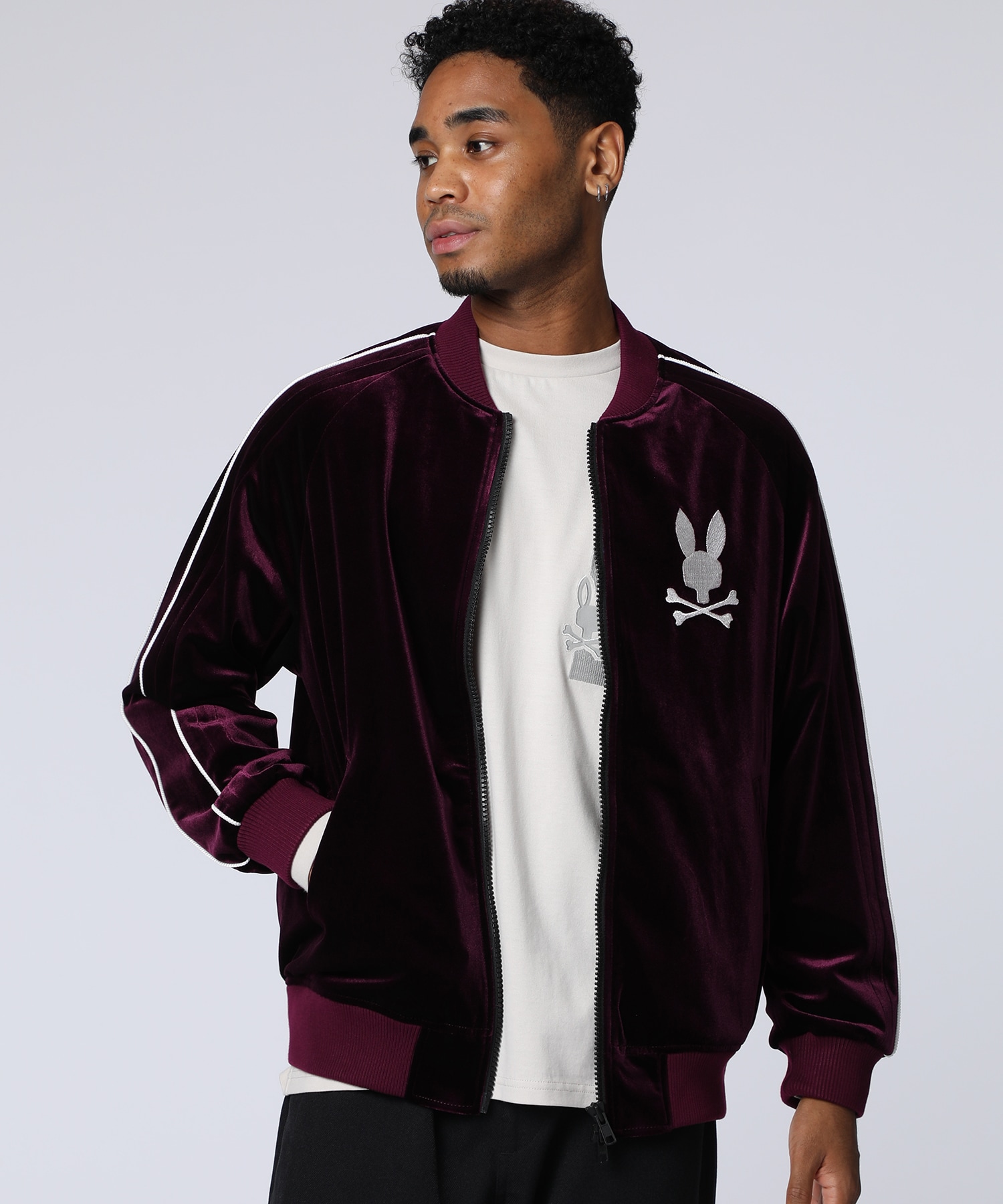 SKOOKUM ベロアスカジャン｜Psycho Bunny｜サイコバニー 公式ブランド