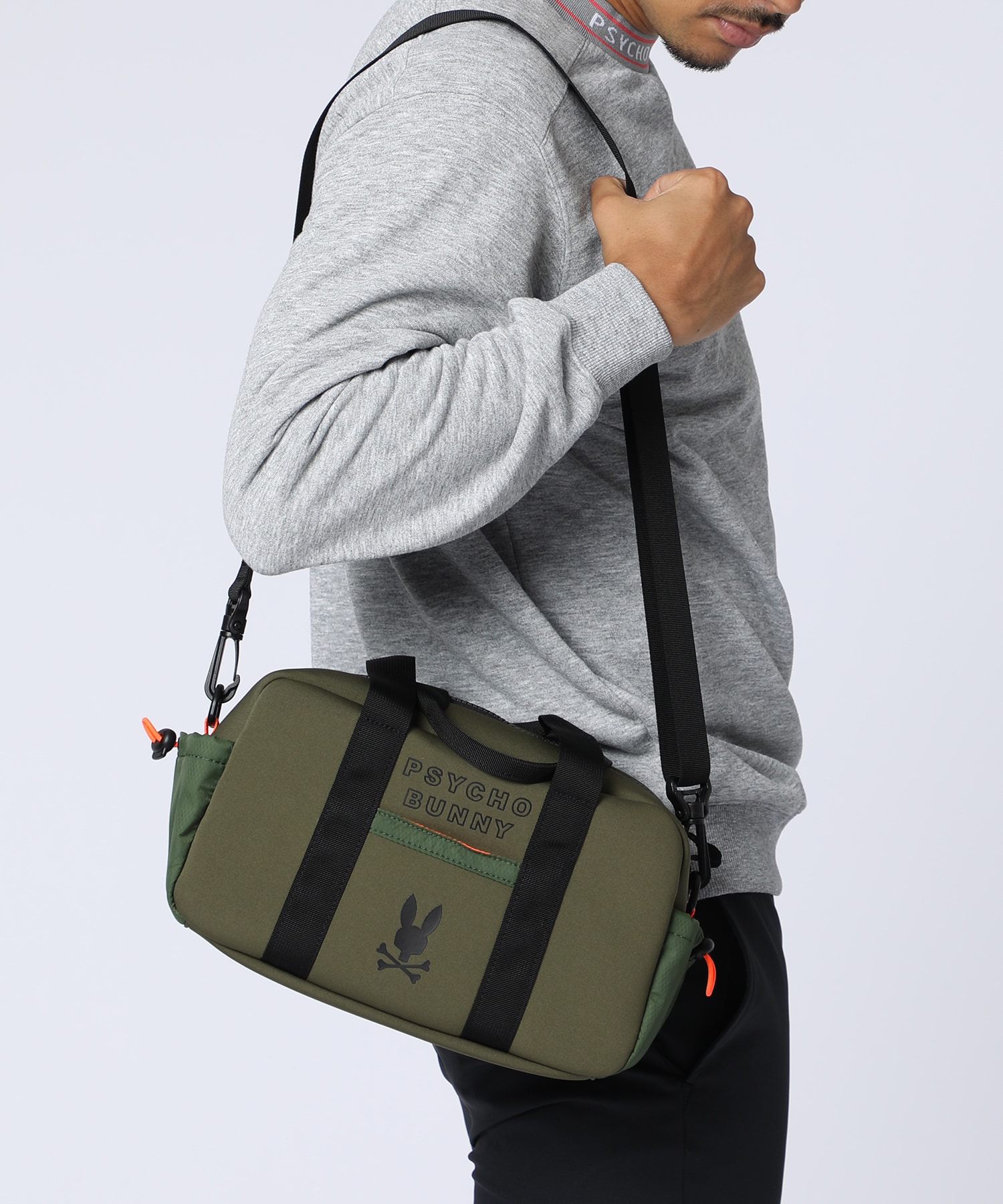 GOLF]ベーシックロゴ ミニボストン バッグ｜Psycho Bunny｜サイコ