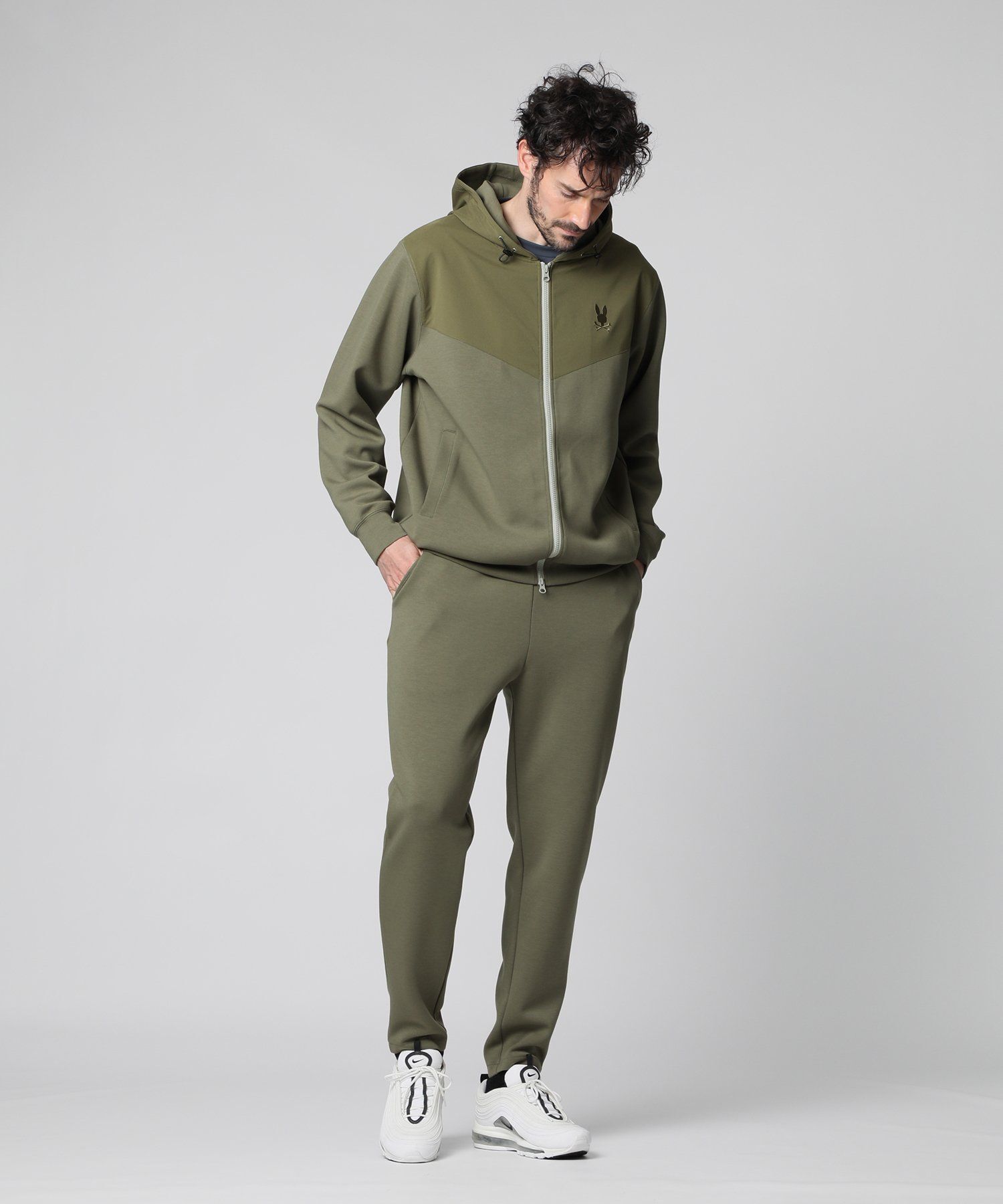 ダンボールニット ジップパーカ[SPORTS]｜Psycho Bunny｜サイコバニー