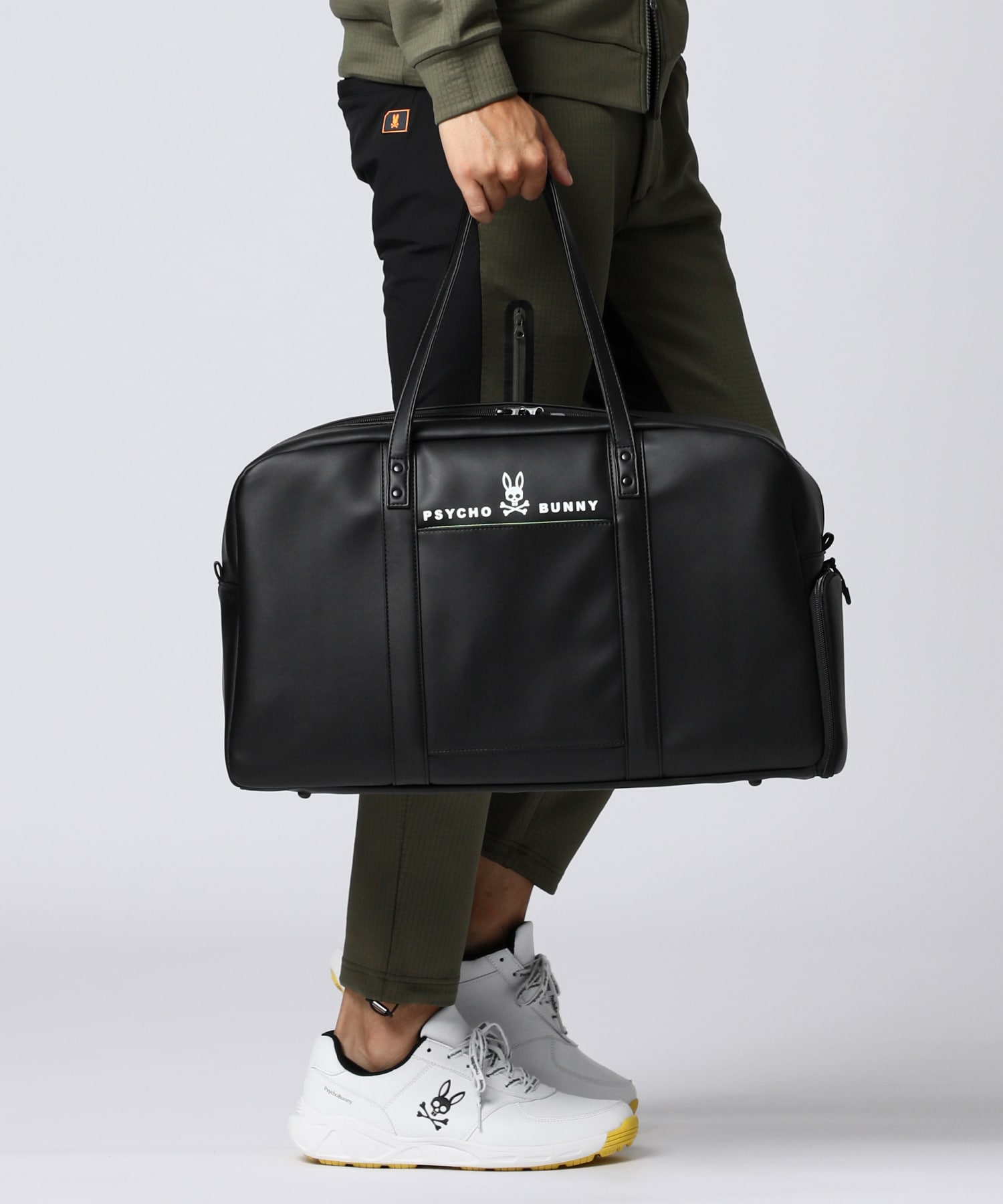 GOLF]シューズケースイン ボストンバッグ｜Psycho Bunny｜サイコバニー