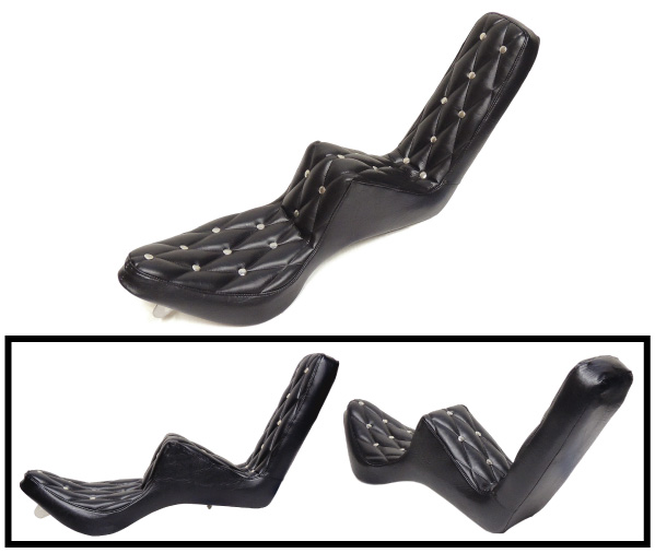 Custom seats / シート ビンテージ ハーレー チョッパー デッド